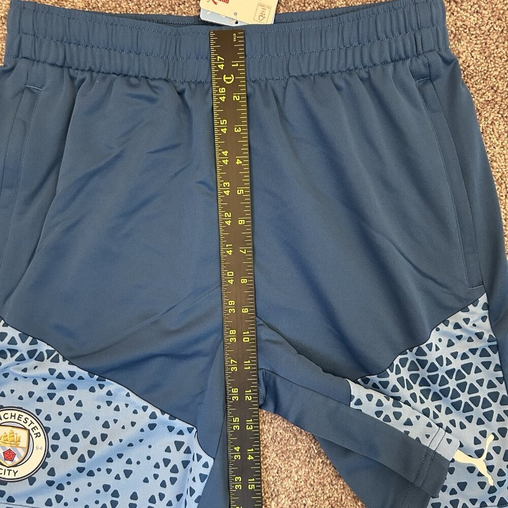 Puma Manchester City Men's Training Soccer Shorts Blue Size M - Medium - NWT $45 - Picture 8 of 16